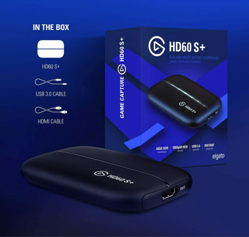 Elgato HD60 S+ USB 3.0 Game Capture Device - Ninja For Computers